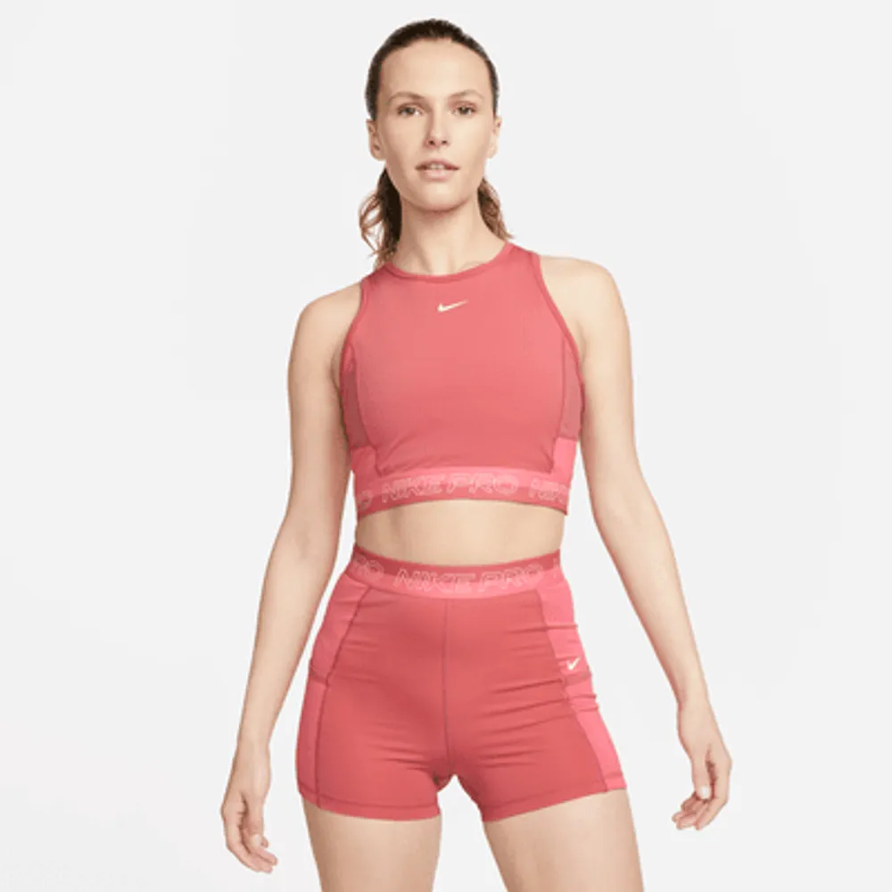 Nike Pro Dri-FIT Women's Cropped Training Tank Top. Nike.com