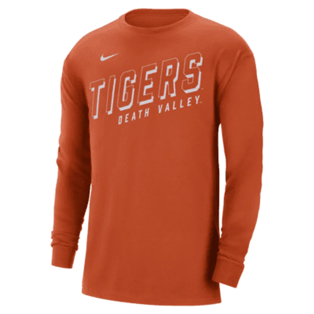 Clemson Men's Nike College Long-Sleeve Max90 T-Shirt. Nike.com