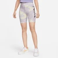 Serena Williams Design Crew Women's High-Waisted Printed Biker Shorts. Nike.com
