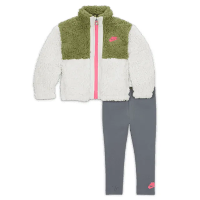 Nike Sherpa Full-Zip Set Little Kids' Set. Nike.com