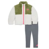 Nike Sherpa Full-Zip Set Little Kids' Set. Nike.com