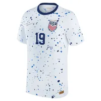 Crystal Dunn USWNT 2023 Stadium Home Big Kids' Nike Dri-FIT Soccer Jersey. Nike.com