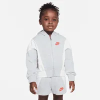 Nike XO Swoosh Full-Zip Hoodie Little Kids' Hoodie. Nike.com