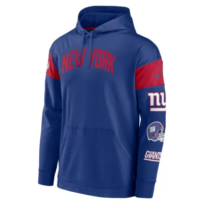 Nike Dri-FIT Athletic Arch Jersey (NFL New York Giants) Men's Pullover Hoodie. Nike.com