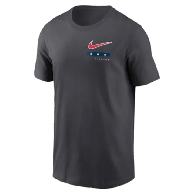 NEW NIKE Texas Rangers Baseball T Shirt Men L Large Dri Fit -Blue - NEW NWT