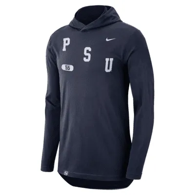 Penn State Men's Nike Dri-FIT College Hooded Long-Sleeve T-Shirt. Nike.com