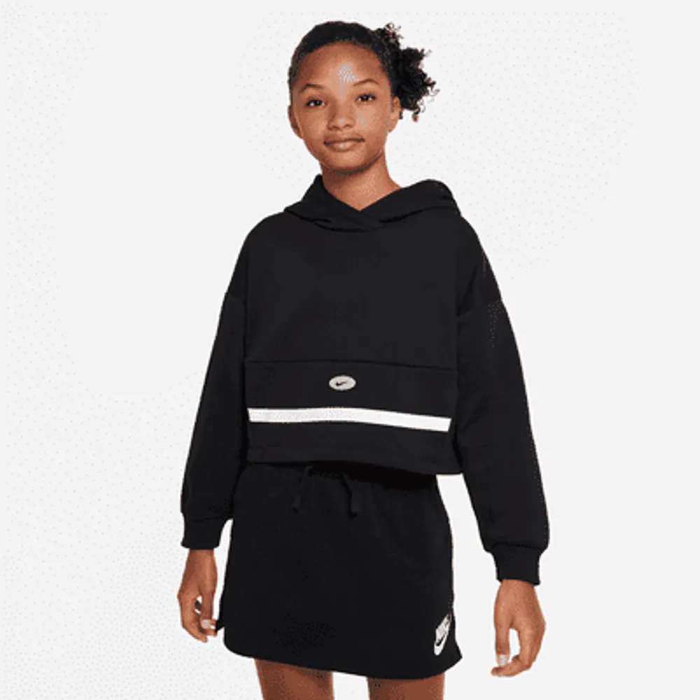 Nike Sportswear Icon Clash Big Kids' (Girls') Hoodie. Nike.com