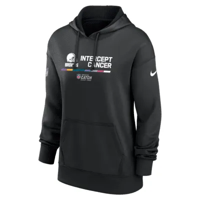 Nike Dri-FIT Crucial Catch (NFL Cleveland Browns) Women's Pullover Hoodie. Nike.com