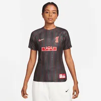 LeBron x Liverpool FC Women's Nike Dri-FIT Stadium Soccer Jersey. Nike.com