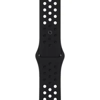 45mm Black/Black Nike Sport Band - S/M. Nike.com