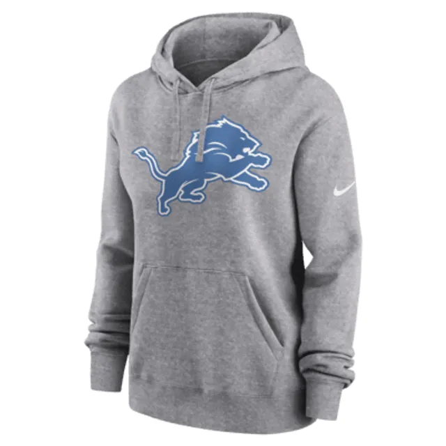 Detroit Lions Sideline Club Men's Nike NFL Pullover Hoodie.