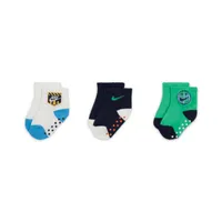 Nike The Great Outdoors Gripper Socks Box Set (3 Pairs) Baby Socks. Nike.com