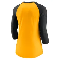 Nike Next Up (MLB Pittsburgh Pirates) Women's 3/4-Sleeve Top. Nike.com