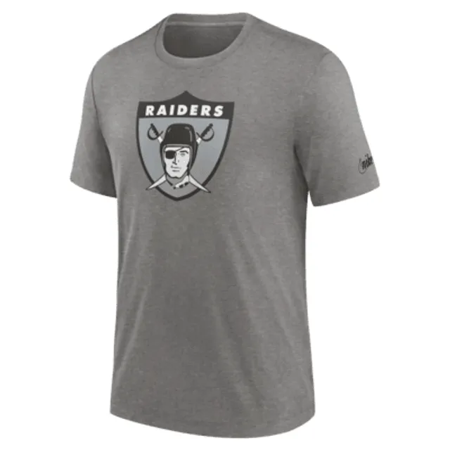 Nike Men's Nike Heathered Gray Minnesota Vikings Primary Logo T-Shirt