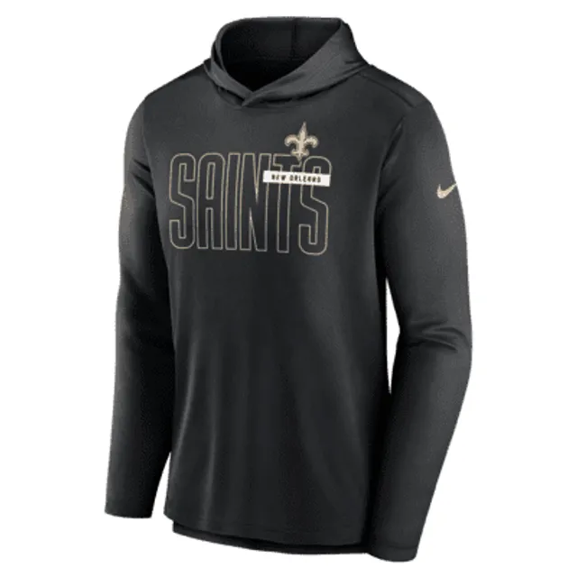 New Orleans Saints Sideline Club Men’s Nike NFL Pullover Hoodie