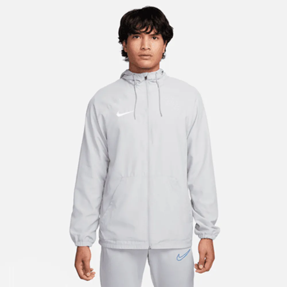 Nike Academy Men's Dri-FIT Hooded Soccer Track Jacket. Nike.com