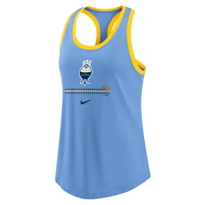 Nike City Connect (MLB Milwaukee Brewers) Women's Racerback Tank Top. Nike.com