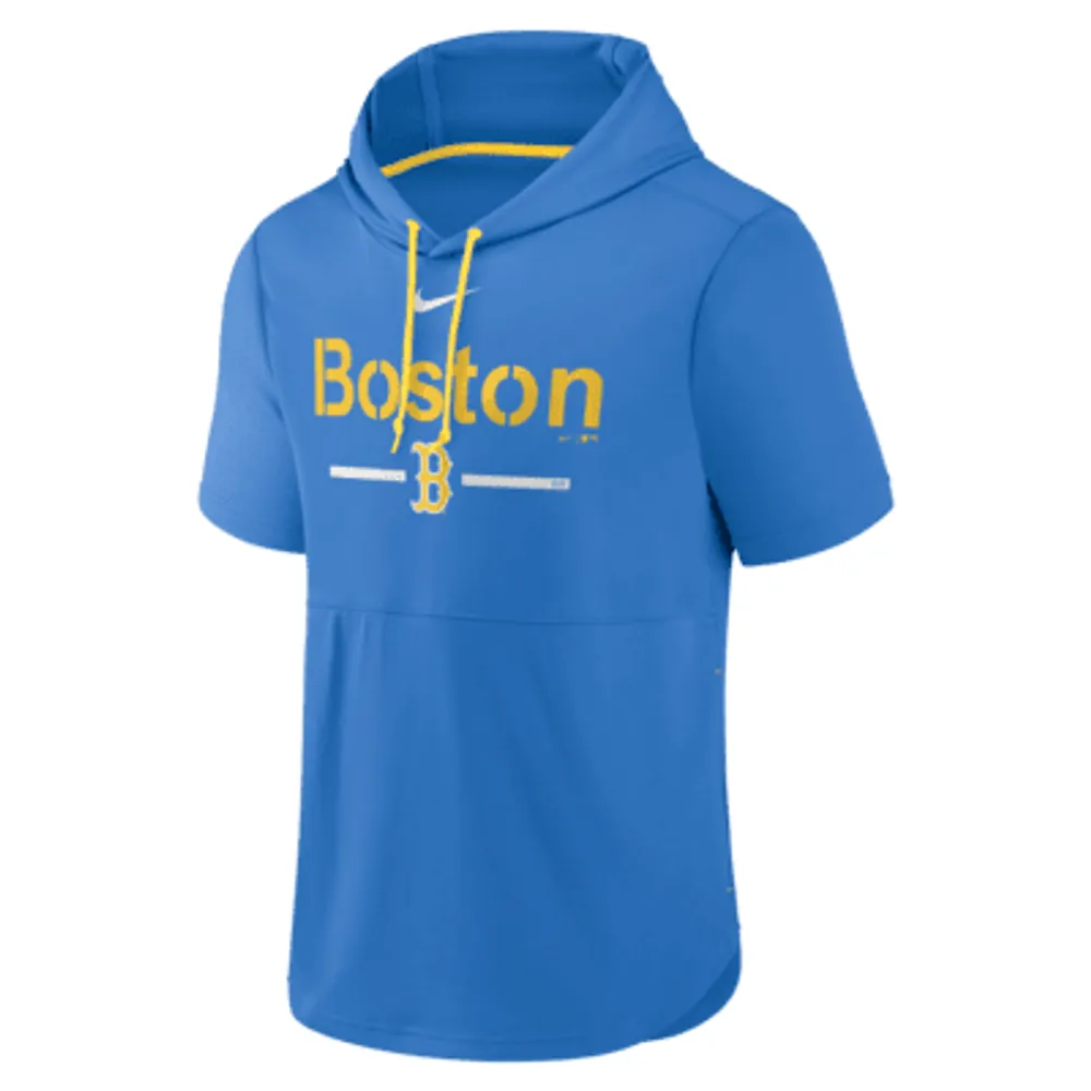Nike City Connect (MLB Boston Red Sox) Men's Short-Sleeve Pullover Hoodie.  Nike.com