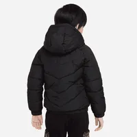 Nike Little Kids' Hooded Chevron Puffer Jacket. Nike.com