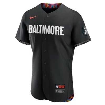 MLB Baltimore Orioles City Connect Men's Authentic Baseball Jersey. Nike.com