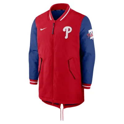 Nike Dugout (MLB Philadelphia Phillies) Men's Full-Zip Jacket. Nike.com