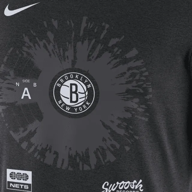 Brooklyn Nets Nike Youth 2022 NBA Playoffs Mantra T-Shirt - Black