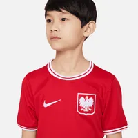 Poland 2022/23 Stadium Away Big Kids' Nike Dri-FIT Soccer Jersey. Nike.com