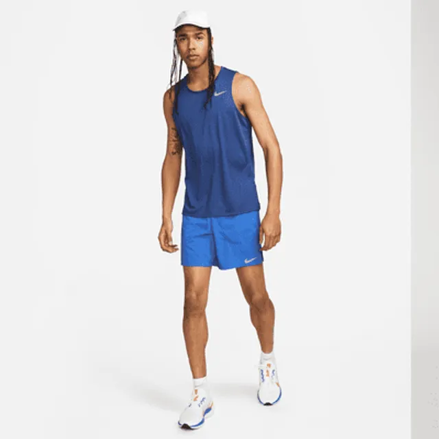 Nike Dri-Fit Tank in Blue for Men