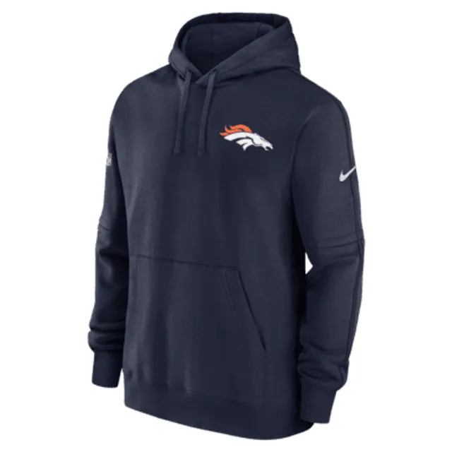 Nike Men's Denver Broncos Sideline Players Navy Jacket