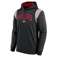 Nike Therma Athletic Stack (NFL San Francisco 49ers) Men's Pullover Hoodie. Nike.com