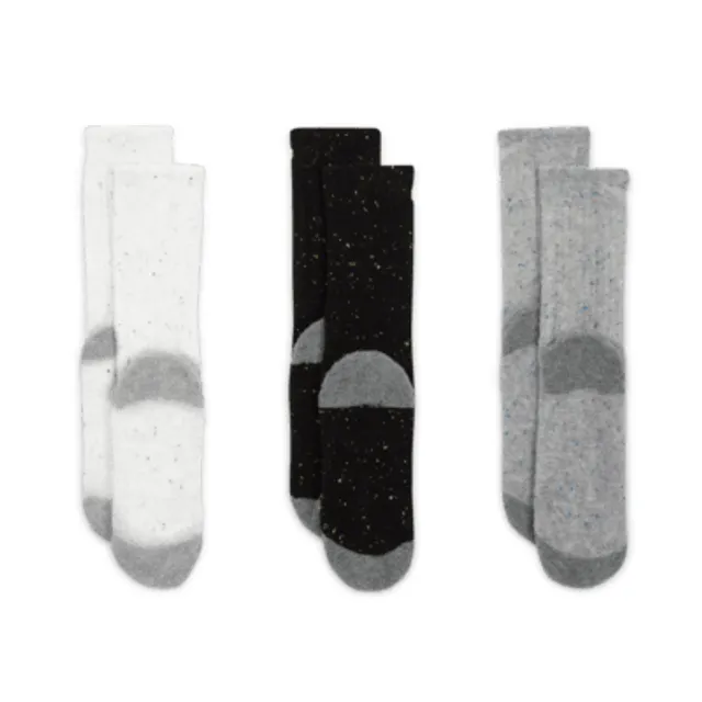 Nike N is for Nike Gripper Ankle Socks (3 Pairs) Baby Socks. Nike.com