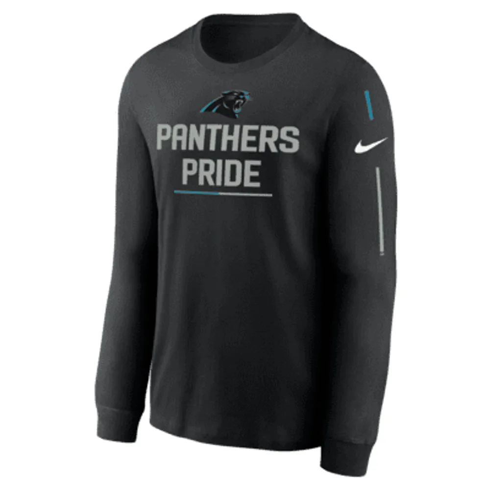 Nike Team Slogan (NFL Carolina Panthers) Men's Long-Sleeve T-Shirt. Nike.com