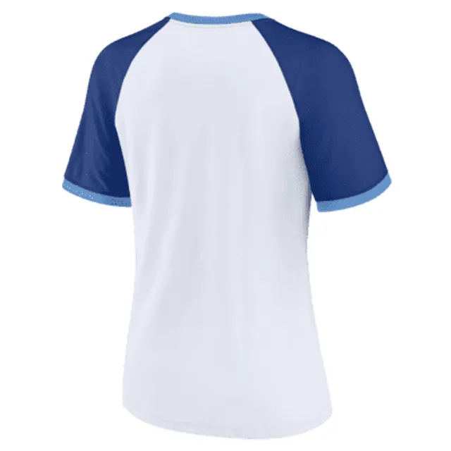 Women's Nike White Chicago Cubs Baseball T-Shirt