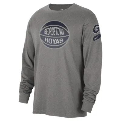 Georgetown Fast Break Men's Nike College Long-Sleeve T-Shirt. Nike.com
