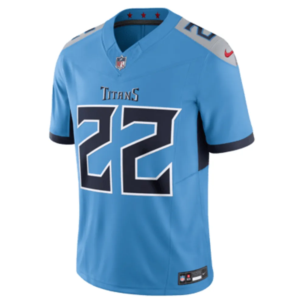 Nike Tennessee Titans No22 Derrick Henry Red Men's Stitched NFL Limited Inverted Legend 100th Season Jersey