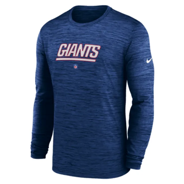 Men's Nike Royal New York Giants Team Wordmark T-Shirt Size: Small