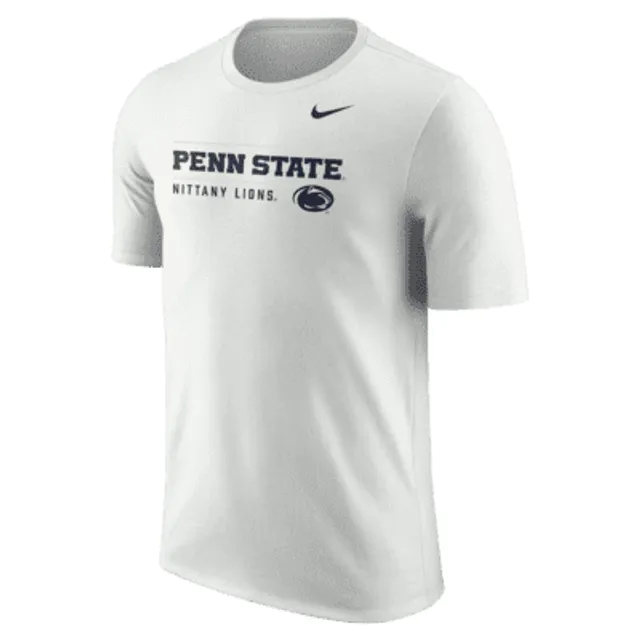 Nike Men's Penn State Nittany Lions Blue Max90 Washed Cotton T-Shirt, Small