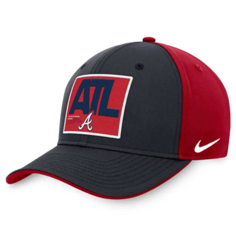 Nike Atlanta Braves Blue Classic Snapback Adjustable Hat