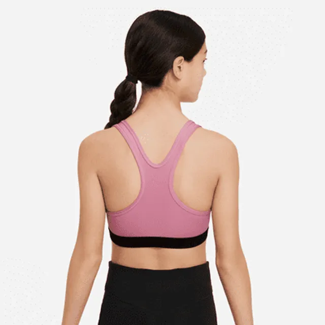 Nike Swoosh Older Kids' (Girls') Dri-FIT Tank Top Sports Bra. Nike AU