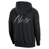 Brooklyn Nets Courtside Men's Nike NBA Pullover Fleece Hoodie. Nike.com