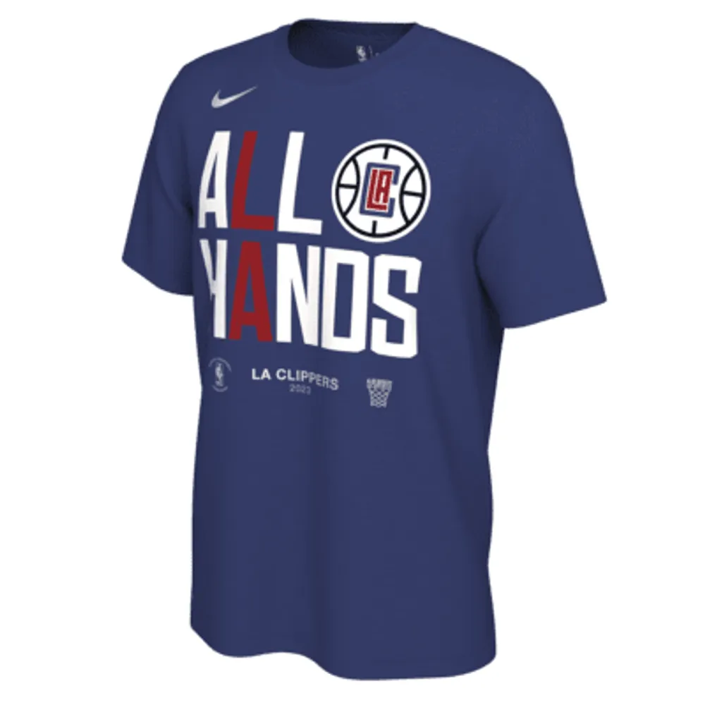 Nike LA Clippers Men's Nike NBA Playoff Mantra 2023 T-Shirt. Nike.com