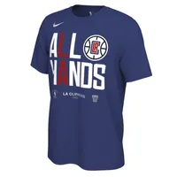 LA Clippers Men's Nike NBA Playoff Mantra 2023 T-Shirt. Nike.com