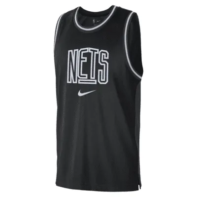 Brooklyn Nets Courtside Men's Nike Dri-FIT NBA Tank. Nike.com