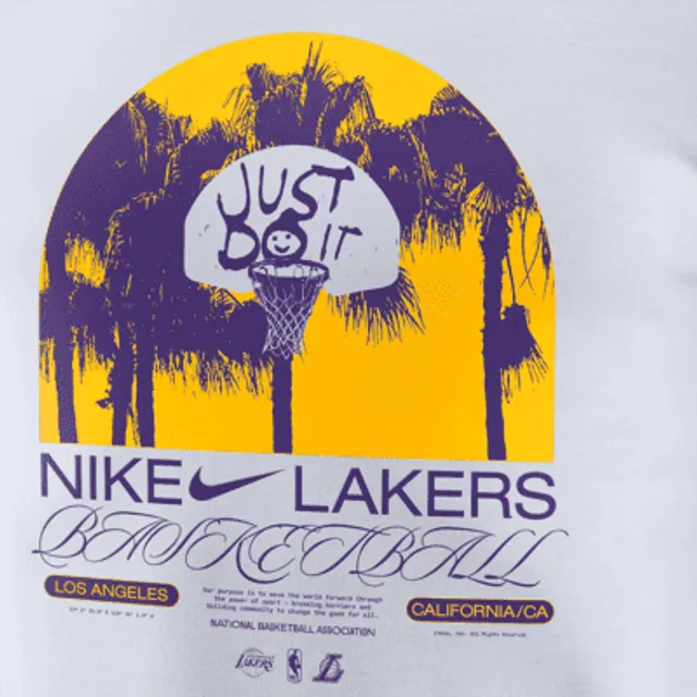 Los Angeles Lakers Men's Nike NBA T-Shirt. Nike CA