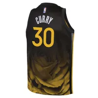 Stephen Curry Golden State Warriors City Edition Big Kids' (Boys') NBA Swingman Jersey. Nike.com