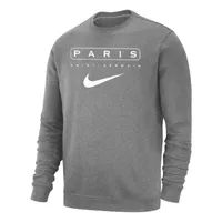 Paris Saint-Germain Club Fleece Men's Crew-Neck Sweatshirt. Nike.com