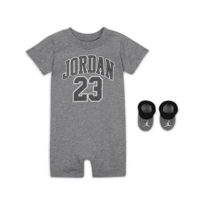 Jordan Baby Romper and Booties Set. Nike.com