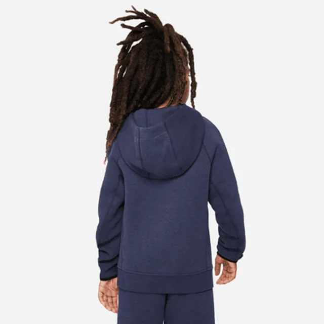 Nike Sportswear Tech Fleece Older Kids' (Boys') Full-Zip Hoodie (Extended  Size)