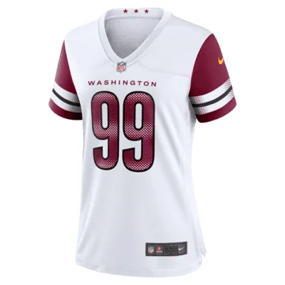 NFL Washington Commanders Atmosphere (Chase Young) Women's Fashion Football  Jersey.