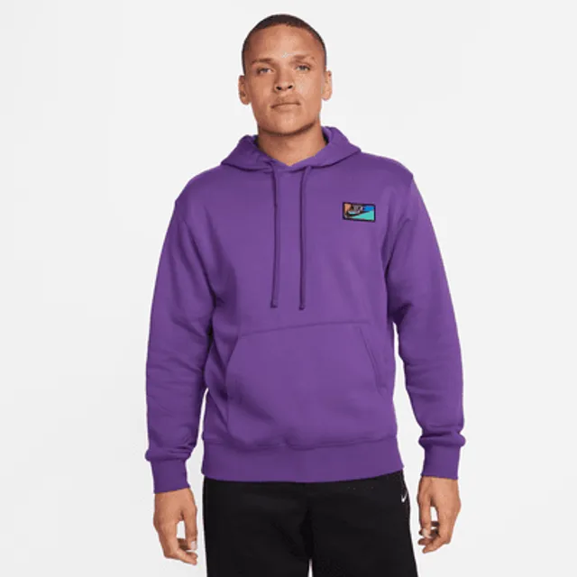 Nike Club Fleece Men's Patch Pullover Hoodie.